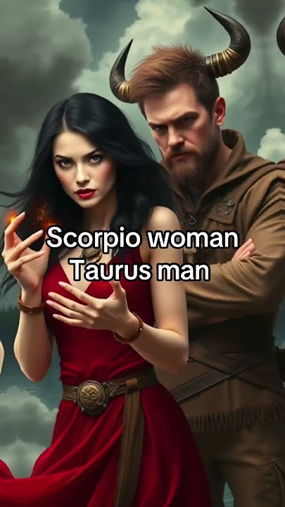 Scorpio woman, Taurus man #astrology #zodiacsigns #horoscope #taurus #scorpio
