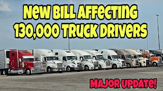 Good News & Bad News! New Bill Affecting 130,000 Truck Drivers That Do Business In California