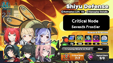 Shiyu Defense / Critical Node : Seventh Frontier [Cruising Shark in Red]|Zenless Zone Zero 2.2
