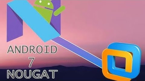 How to install android nought 7.0 on VMware full tutorial( all download links in deception)By#TS