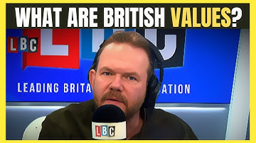 James O’Brien veegt de vloer aan met beller die ‘Britse waarden’ niet kan definiëren.