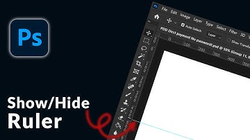 How to Show / Hide Ruler in Photoshop