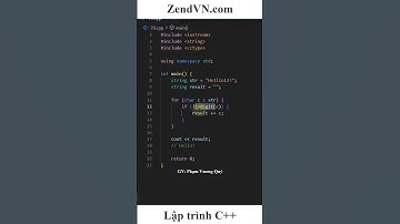 Học C++ - 70 - Xóa các số trong chuỗi #laptrinh #hoclaptrinh #cplusplus #cpp #c++