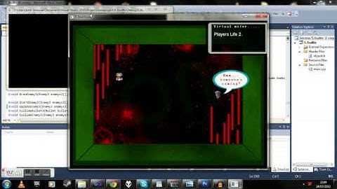 My first game in Allegro 5 Api Virtual Story