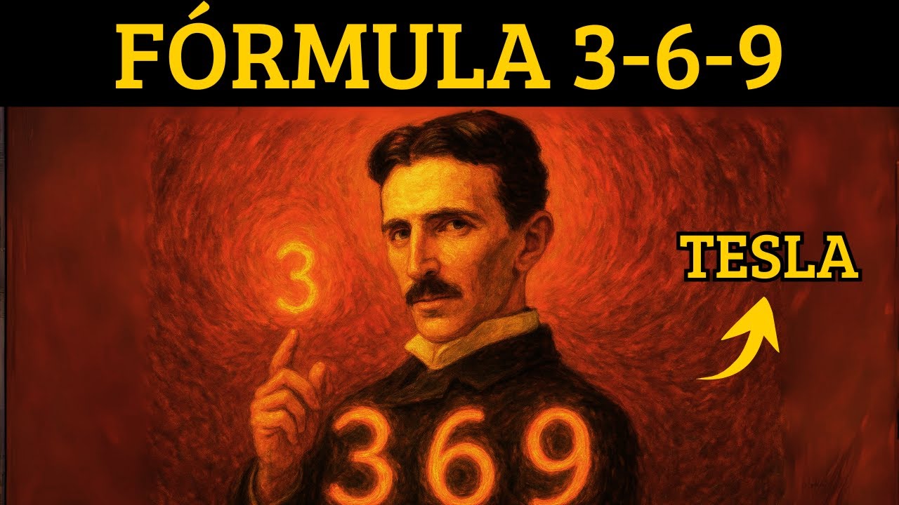 A Fórmula Secreta de Nikola Tesla: 3 6 9 | Transforme Seus SONHOS em REALIDADE