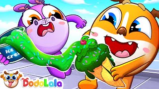 Give Me Fruity Ice Cream 🍧What Flavor to Choose | Kid Learning Song With DodoLala - DooDoo