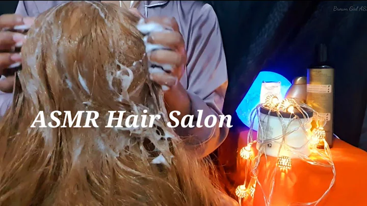 ASMR Hair salon ✂️( Haircut, Shampoo, Hair brushing, Personal Attention....)