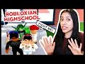 MY CRUSH AND BOYFRIEND GOT IN A FIGHT! - Robloxian Highschool - Roblox Roleplay