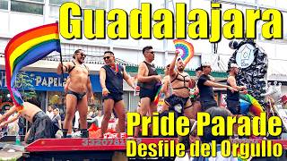 Guadalajara Pride Parade Highlights Mexico: Desfile del Orgullo, Centro Histórico, celebrationHDR 4K