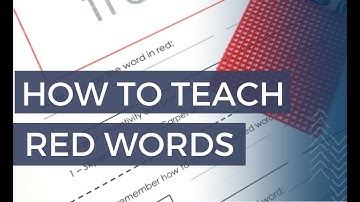 How to Teach Orton-Gillingham Red Words | Reading Intervention Strategies