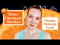 🍊 Monochromatic Mondays - Orange Makeup feat. ND Sunset Palette &amp; Hermes Orange Boîte Lipstick 🍊