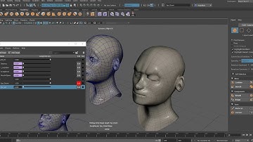 47. 마야리깅기초maya rigging_basic_face rigging6_BlendShape
