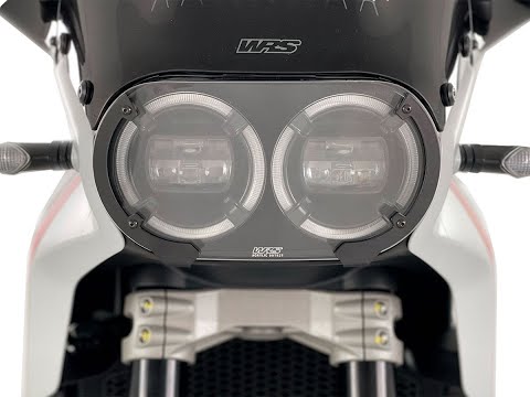 SCHEINWERFERSCHUTZLINSE WRS DUCATI DESERT X 2022-2023 Video