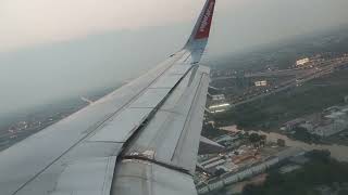 Vietjet flight from Ho chi Minh landing Bangkok April 17,2023