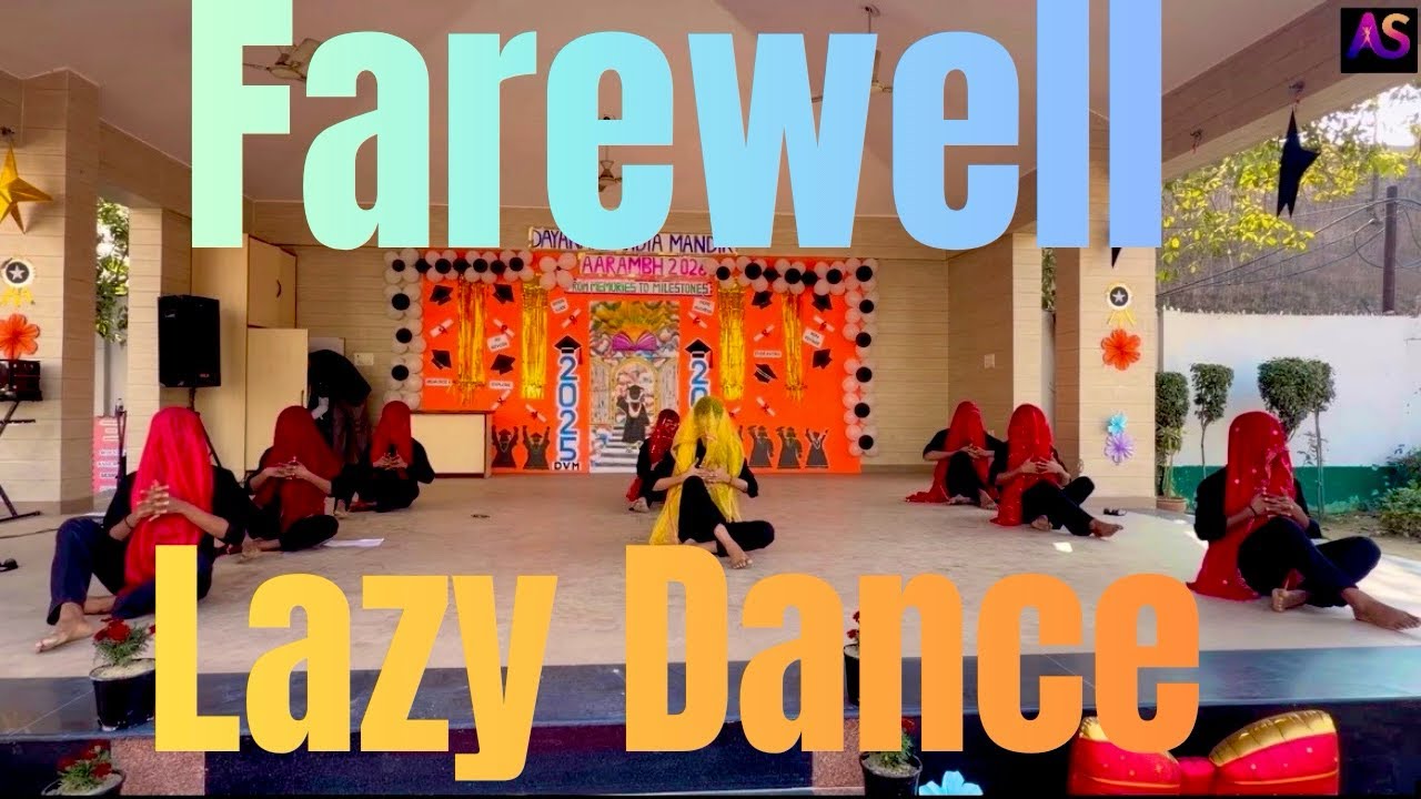 Farewell Lazy Dance Performance 💃🕺 | Boys Farewell Dance 2026 | School ...