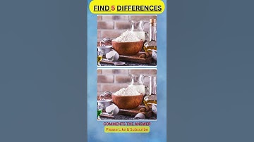 🎯 Find the 5 Differences | Brain workout game 🧠 🎮 #shorts #youtubeshorts #shortsfeed  #brainteasers