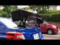 WRX sti VAB 自作GTウイングカバー