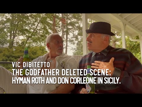 The Godfather deleted scene: Hyman Roth and Don Corleone in Sicily.