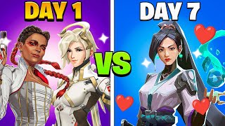 I Spent 7 Days Playing VALORANT To See If Its Better Than APEX & Overwatch