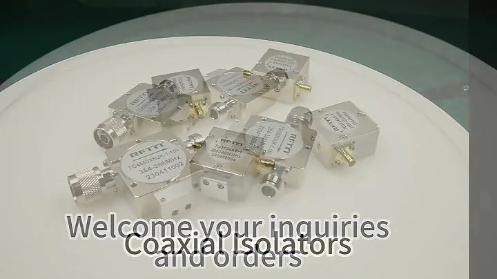 Coaxial Isolator,RF Microwave Isolator,Drop in,Broadband,Dual Junction,Microstrip,VHF,UHF - RFTYT