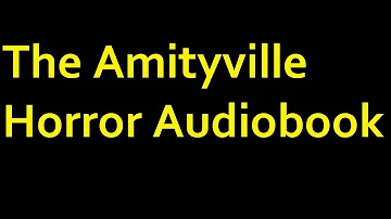 Amityville horror audiobook