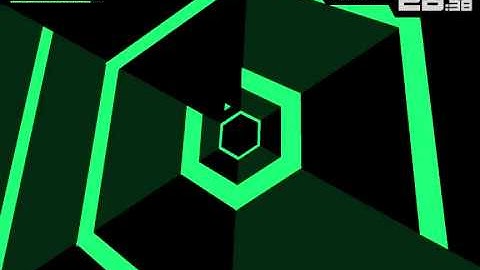 Super Hexagon- Hexagoner Complete! (First try again)