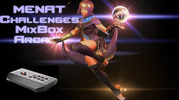 STREET FIGHTER 5 MENAT CHALLENGES  MIXBOX ARCADE FIGHTSTICK