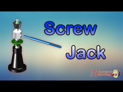 Screw Jack Animation