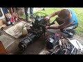 Dacia 1300 Engine Test  On The Ground Without The Car