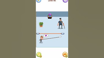 Troll Robber🧐: Tricky Puzzles All Levels-82 Fail 😜 Gameplay Walkthrough #shorts#trollrobber