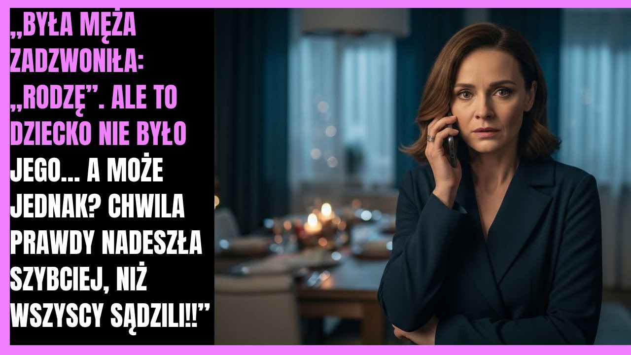 Wigilia, nasza córka i synowie przy stole, a mąż odbiera telefon i nagle jego twarz robi się szara. Słyszę tylko: „Rodzi. Jestem ojcem.” To była Anna, jego była narzeczona, o której nigdy nie...