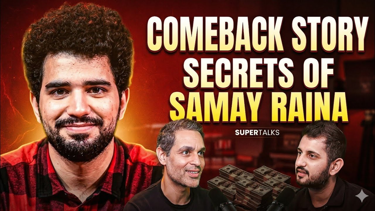 Samay Rena Cartoon Samay Raina Comeback Story😭 || From Failure to Fame: The Untold Story ...