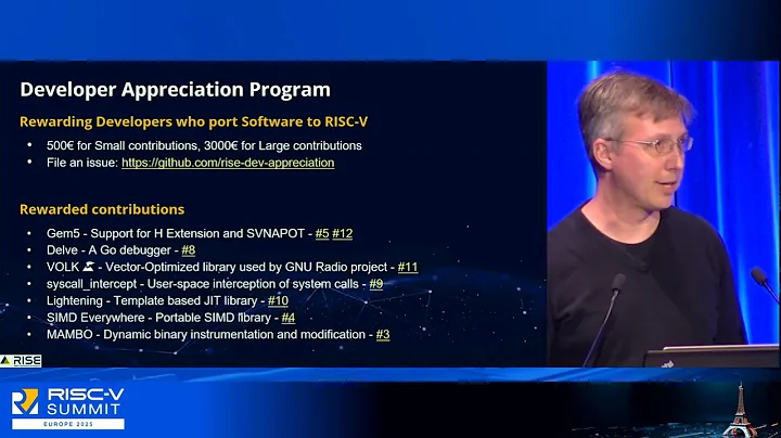 The RISE Project: Advancing RISC-V Software