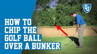How To Chip The Golf Ball Over A Bunker screenshot 4