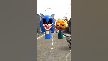 ALL SQUID GAME SPRUNKI SONG CHARACTERS VS SONIC EXE FAMILY TURNING INTO PEPSI ELEMENT in Garry