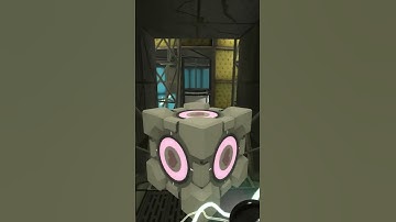 GLaDOS Murdered the Companion Cube #Shorts #Portal2