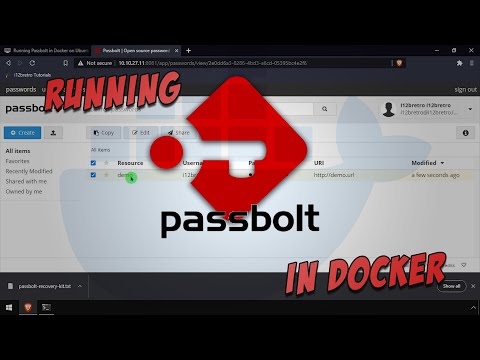 Running Passbolt in Docker on Ubuntu Server