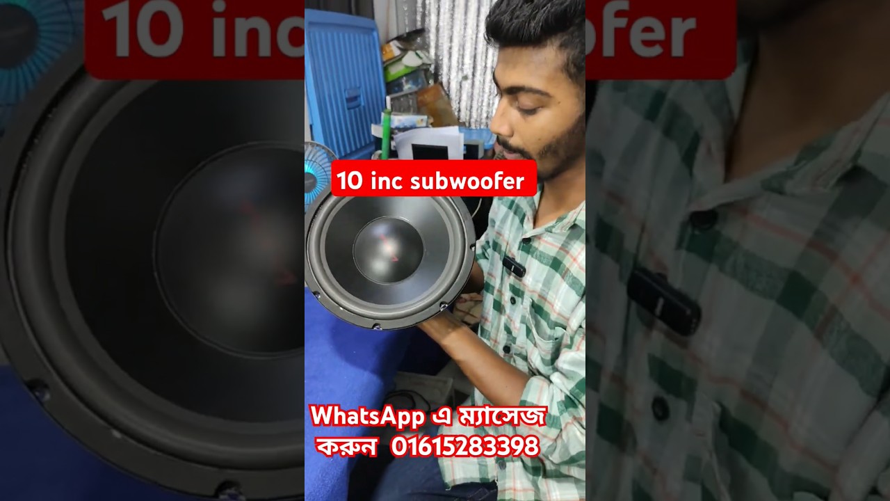 10 inc subwoofer