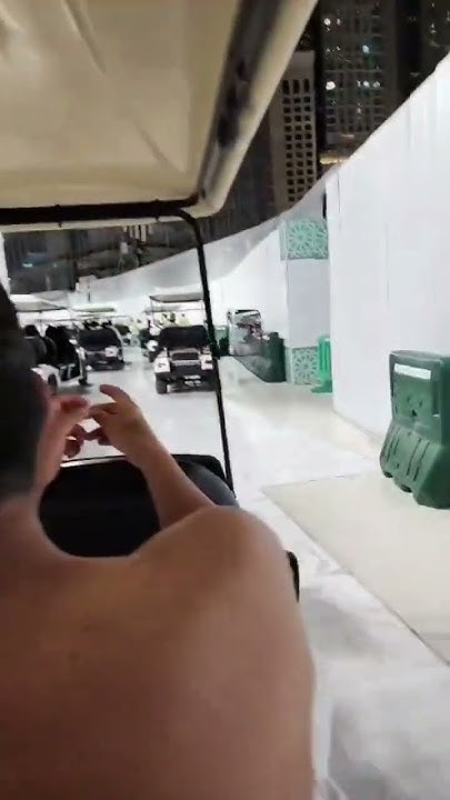 Tawaf On The Top Floor Using An Electric Car travel mecca medina tawaf-on-the-top-floor-using-an-electric-car-travel-mecca-medina