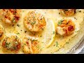 Creamy Garlic Scallops