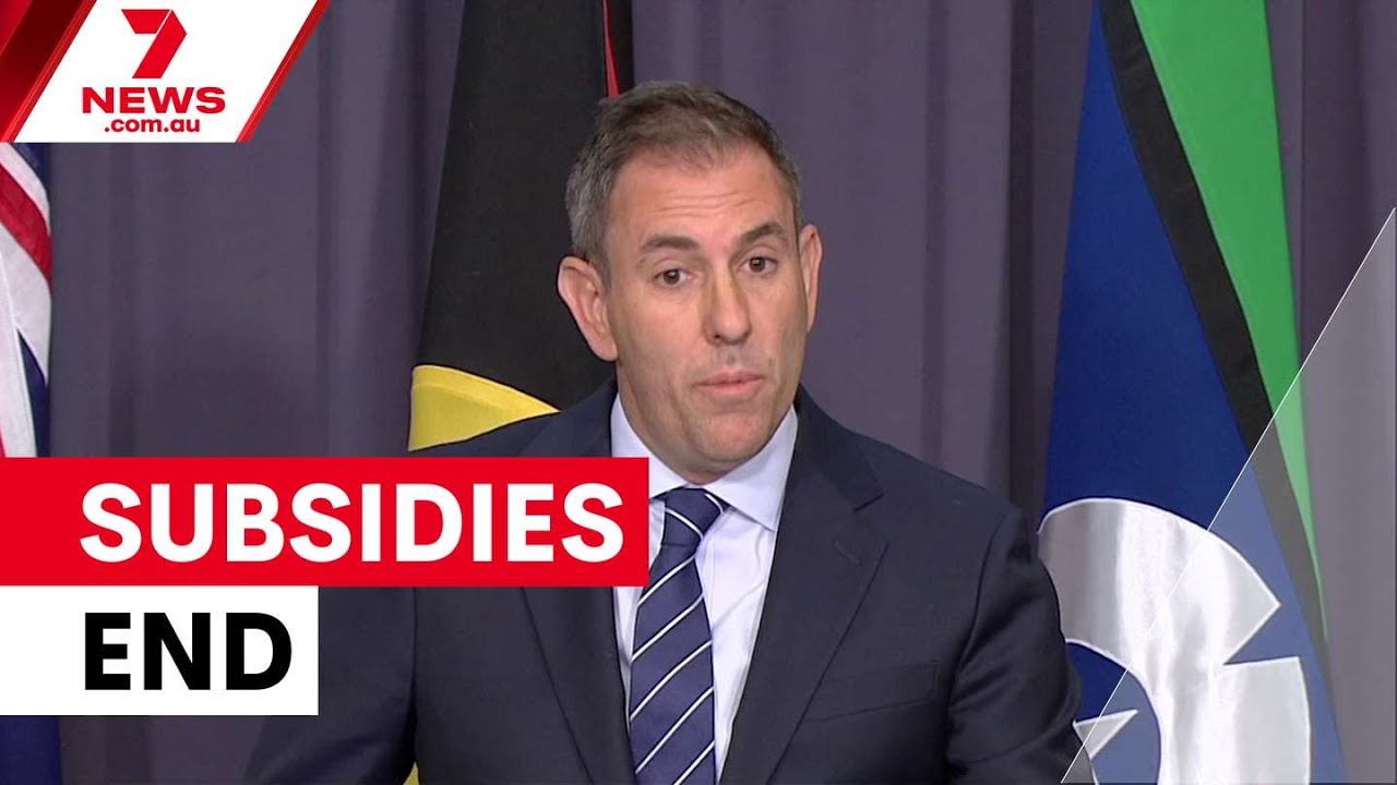 Power bill subsidies end as government faces budget pressure | 7NEWS