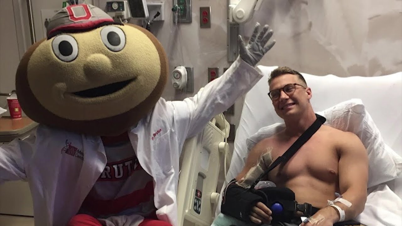 nbc4i school closings Brutus Buckeye brotherhood comes together during Pelotonia