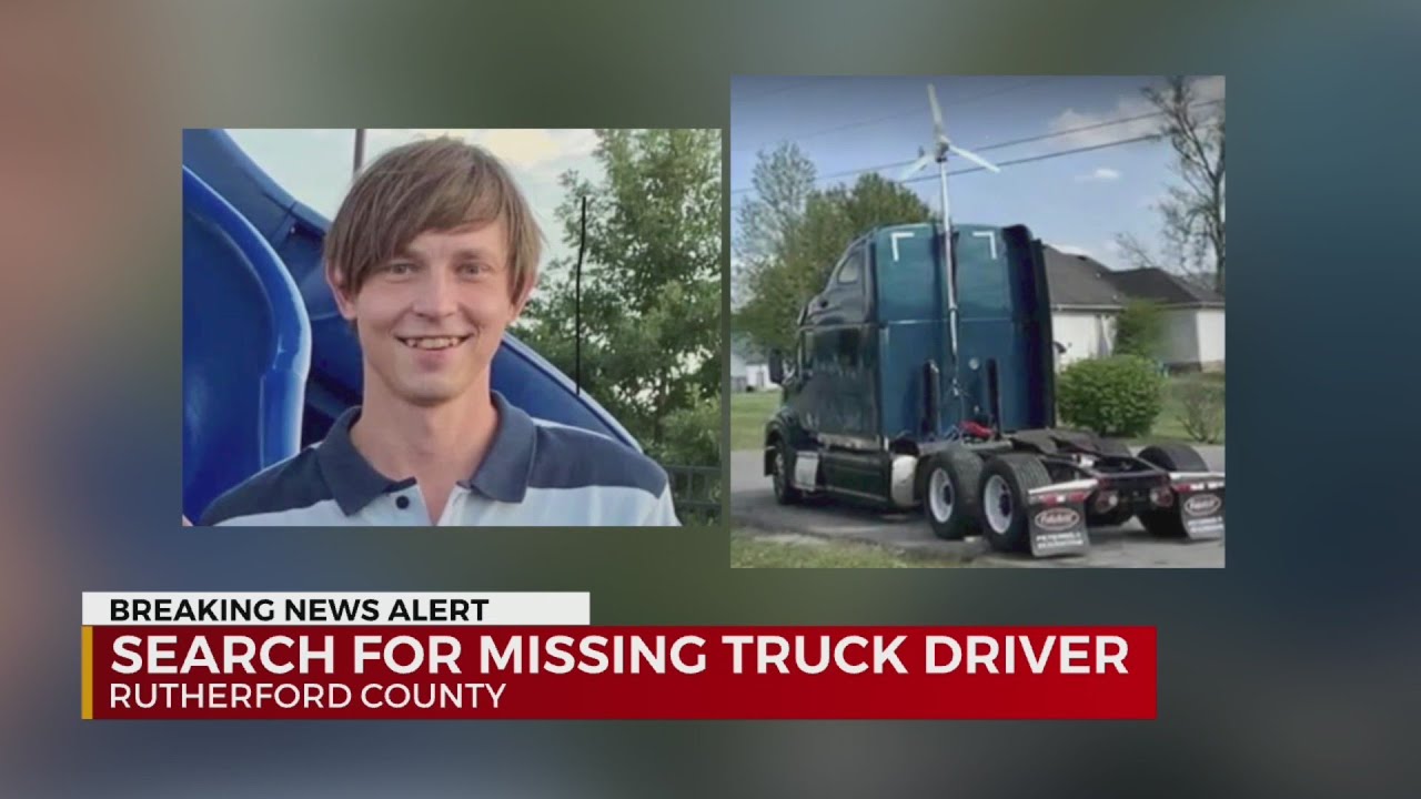 Search for missing truck driver YouTube