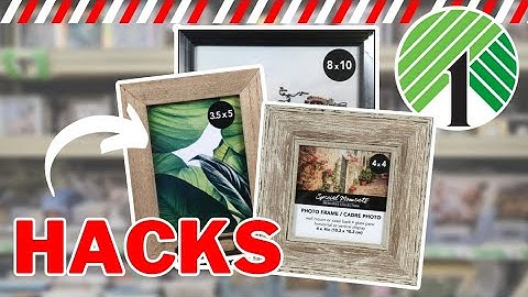 WOW! 🤯 *NEW* Christmas DIY Crafts using FRAMES | Dollar Tree Christmas 2023