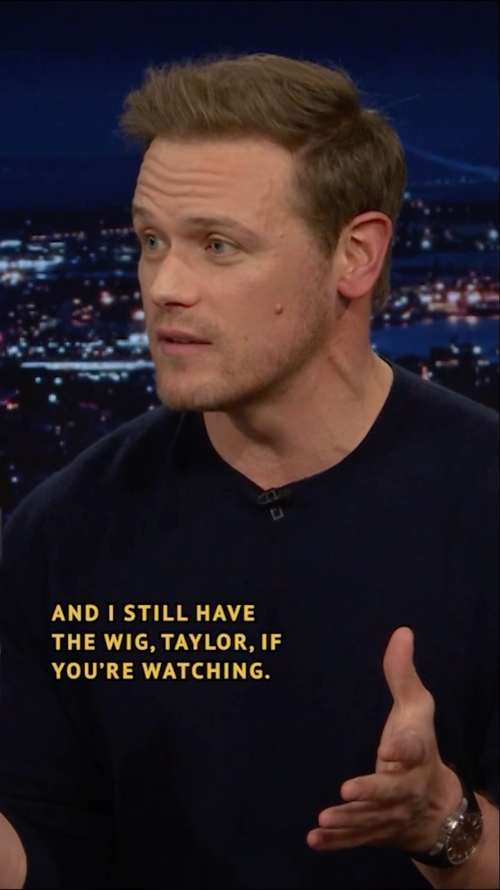 #SamHeughan hoped #TaylorSwift would fall for his #Outlander character in the #ErasTour crowd ?
