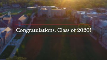 WashU faculty and staff congratulate the Class of 2020 | Washington University