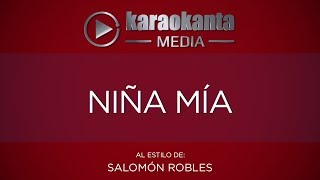 Karaokanta - Salomón Robles - Niña mía
