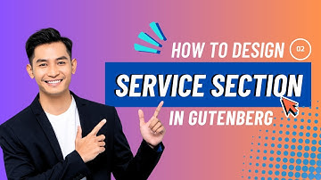 02. Design the Service section in Gutenberg Editor | Copy Paste Premade Layout | Gutenlayouts