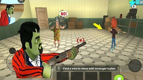 Scary Stranger 3D  New fun video everyday , gameplay walkthrough  part 367 ( android, ios)