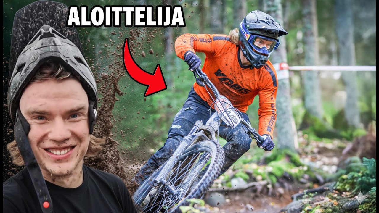 OSALLISTUIN ALAMÄKIPYÖRÄILYKISAAN